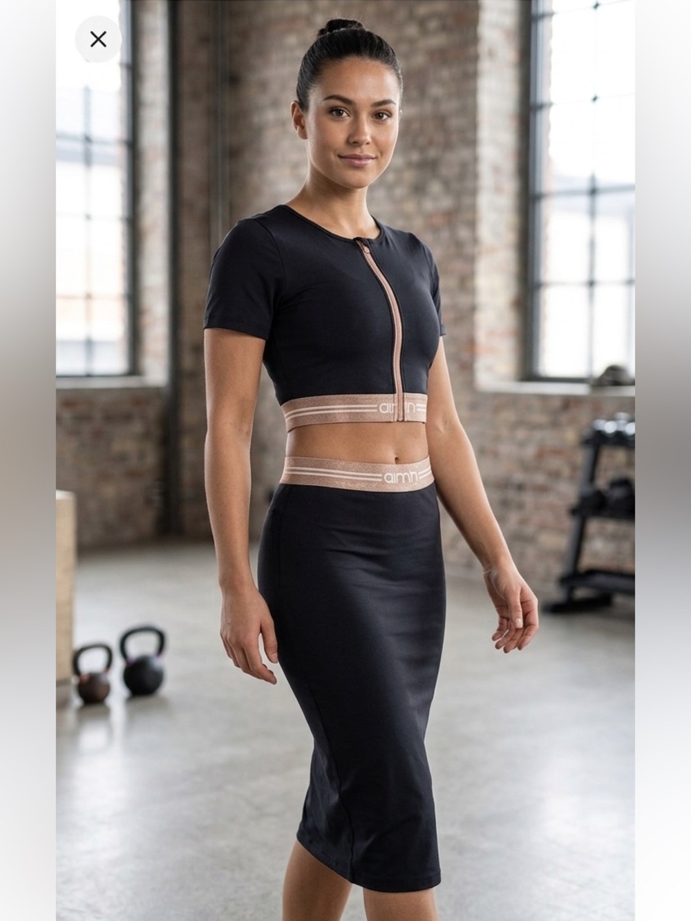 NWT Aimn’s 3 piece activewear set